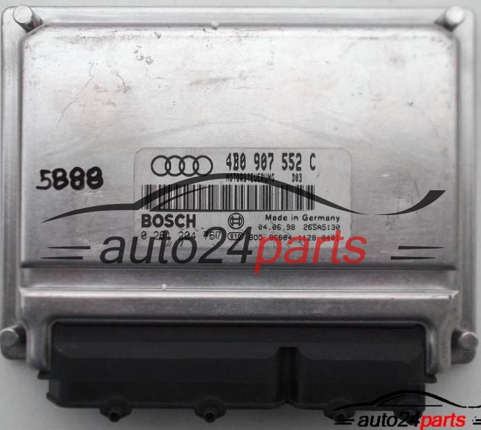 calculateur moteur pour audi a4, a6 2.4