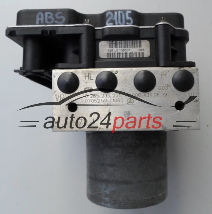 Αντλία αβς MERCEDES BOSCH 0 265 235 225,  A 006 431 08 12