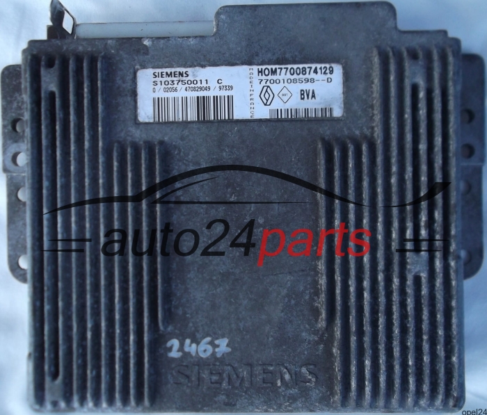 calculateur moteur pour renault espace 2.0