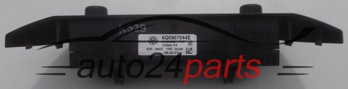 HEATING AND AIR CONDITIONING CONTROL  VOLKSWAGEN POLO VDO 412 206 017 007,  6Q0 907 044 E