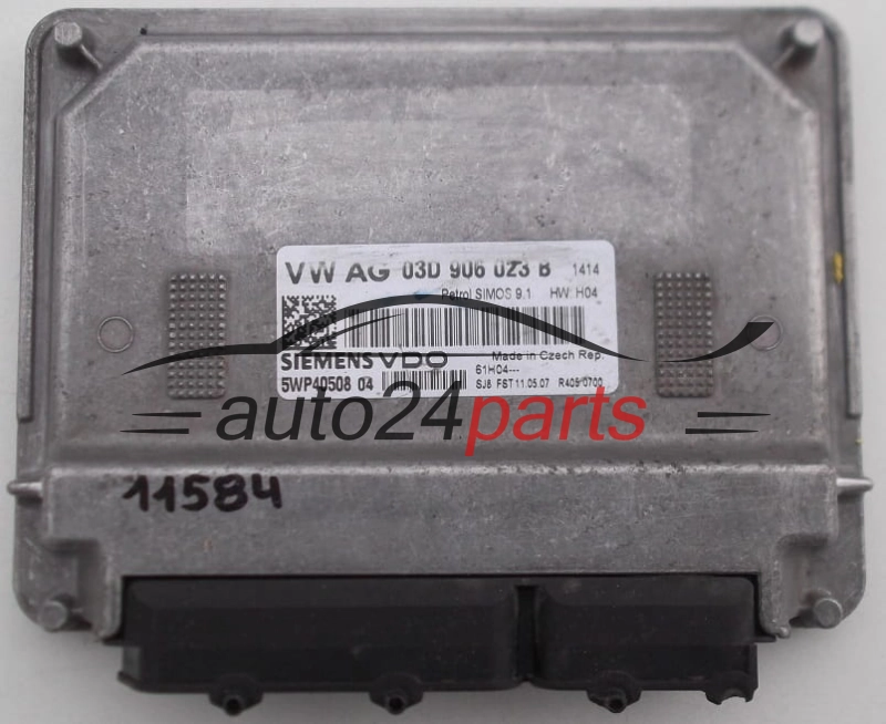 03D906023B, 03D 906 023 B, SIEMENS VDO 5WP40508 04, 5WP4050804