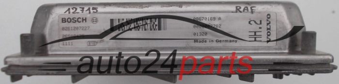 ΜΟΝΑΔΑ ΕΛΕΓΧΟΥ ΚΙΝΗΤΗΡΑ VOLVO V70 S80 2.9 BOSCH 0261207227