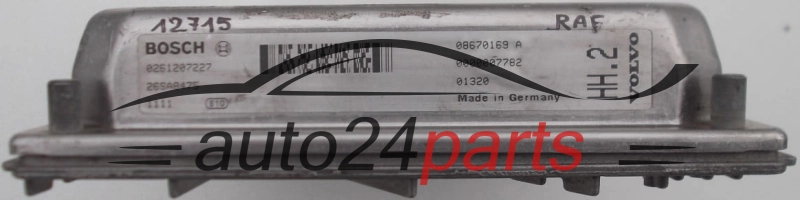 ΜΟΝΑΔΑ ΕΛΕΓΧΟΥ ΚΙΝΗΤΗΡΑ VOLVO V70 S80 2.9 BOSCH 0261207227