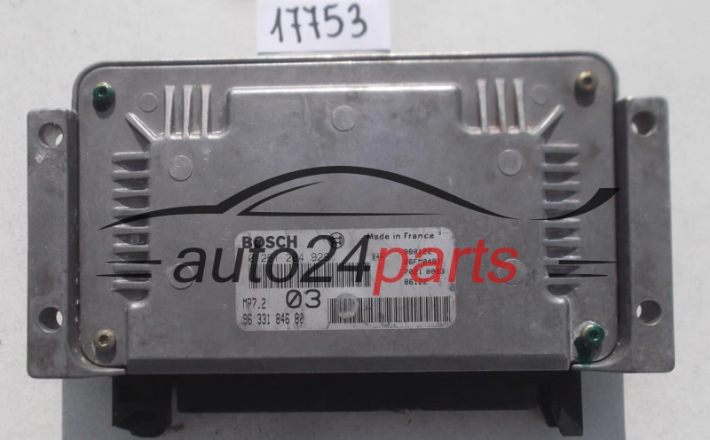 Μονάδα Ελέγχου Κινητήρα CITROEN SAXO 1.6, BOSCH 0 261 204 929