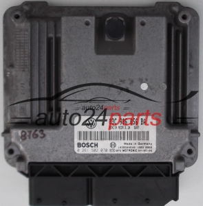 Μονάδα Ελέγχου Κινητήρα VW VOLKSWAGEN GOLF 1.6 FSI BOSCH 0 261 S02 070, 0261S02070, 03C 906 056 BA, 03C906056BA 
