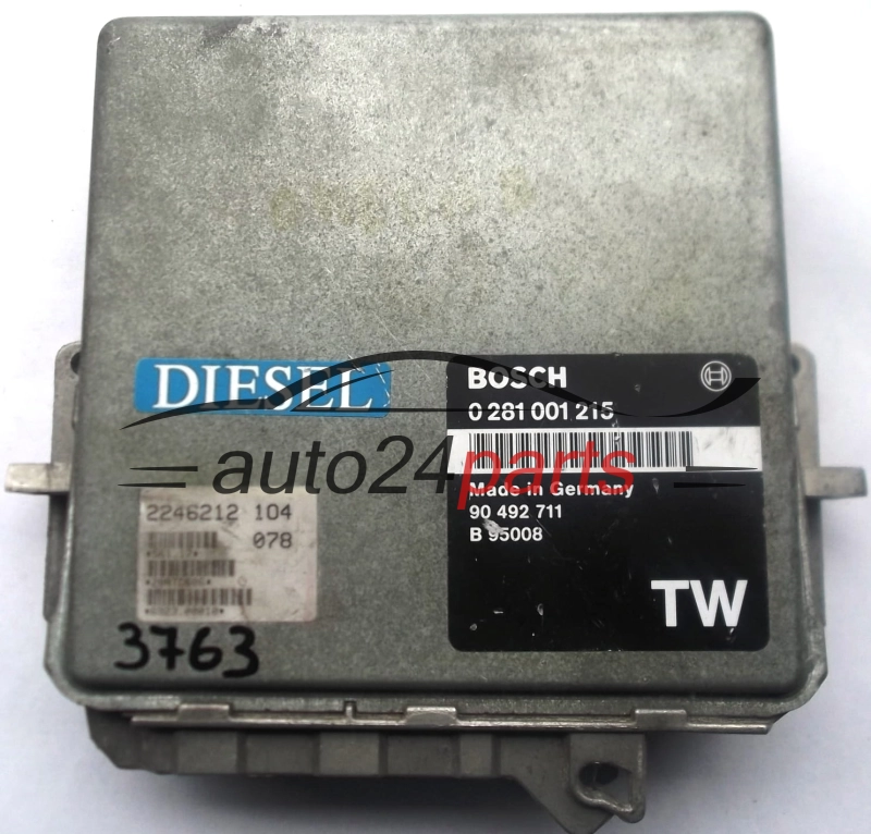 calculateur moteur pour opel chevrolet, holden, vauxhall omega  2.5 td