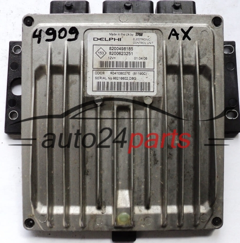 ECU CENTRALITA DE MOTOR  RENAULT KANGOO 1.5 DCI Delphi R0410B027E