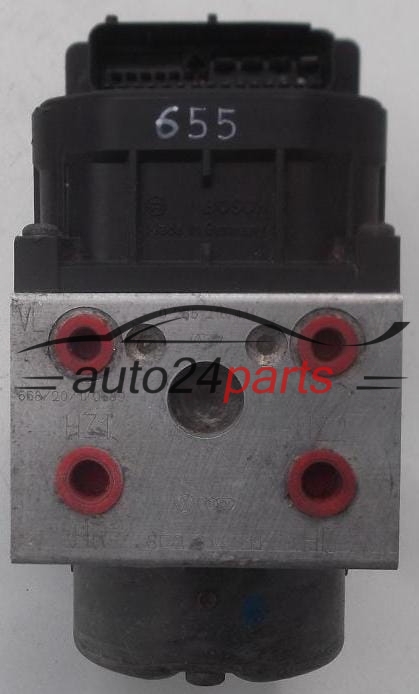 Pompe ABS et calculateur  AUDI A4 BOSCH 0 265 216 411,  8E0 614 111