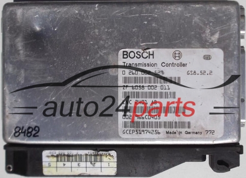 Computador caixa de velocidades automática JAGUAR XK8, XJ8, BOSCH 0 260 002 529, 0260002529, ZF6058002011