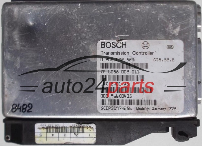 Computador caixa de velocidades automática JAGUAR XK8, XJ8, BOSCH 0 260 002 529, 0260002529, ZF6058002011