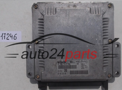 Μονάδα Ελέγχου Κινητήρα PEUGEOT 306 2.0 HDI BOSCH 0 281 010 362, 0281010362, 96 403 243 80, 9640324380, EDC15C2 20