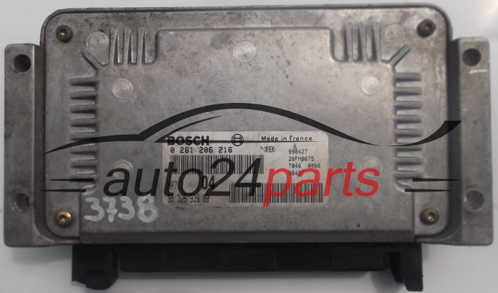 calculateur moteur pour peugeot 206, citroen xsara picasso 1.6