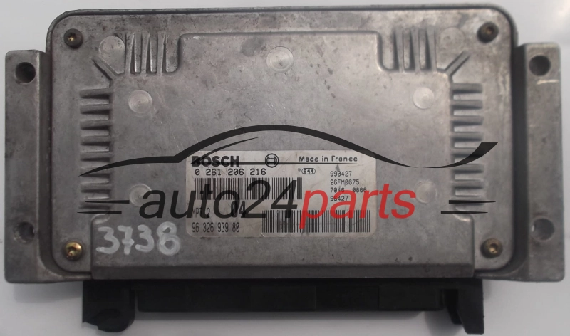 calculateur moteur pour peugeot 206, citroen xsara picasso 1.6
