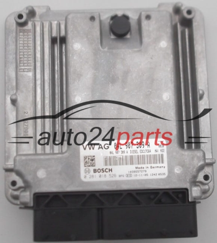 CALCULATEUR MOTEUR AUDI VOLKSWAGEN 2.0 TDI BOSCH 0 281 018 526, 04L 907 309 A