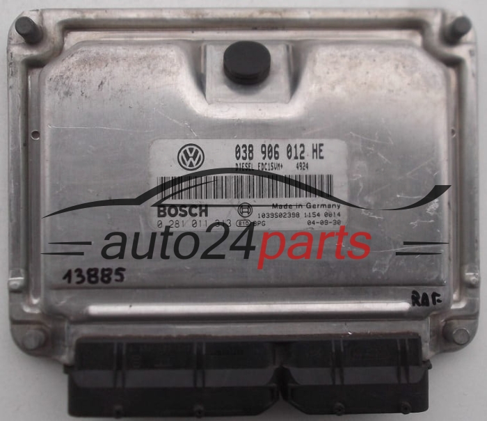 Μονάδα Ελέγχου Κινητήρα VOLKSWAGEN SEAT LEON BOSCH 0 281 011 313
