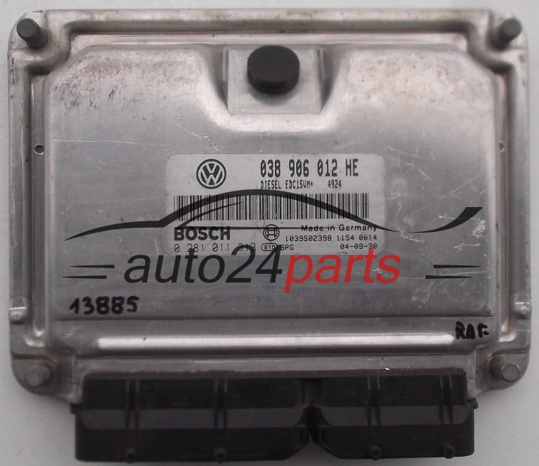 Μονάδα Ελέγχου Κινητήρα VOLKSWAGEN SEAT LEON BOSCH 0 281 011 313