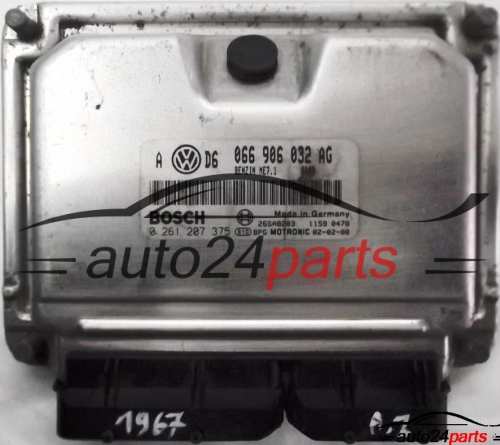 ΜΟΝΑΔΑ ΕΛΕΓΧΟΥ ΚΙΝΗΤΗΡΑ SEAT TOLEDO 2,3 V5 066906032AG, BOSCH 0261207375, 26SA8203 