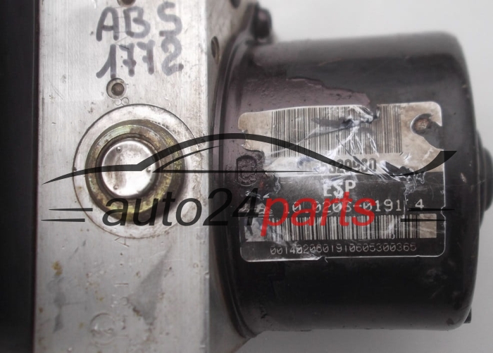 BOMBA HIDRAULICA Y CENTRALITA ABS CITROEN C2 C3 9655329980, ATE 10.0206-0191.4, 10.0960-1149.3