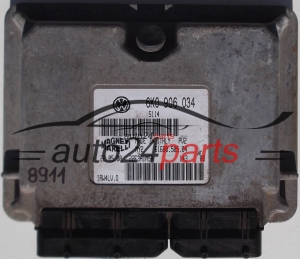CALCULATEUR MOTEUR SEAT IBIZA CORDOBA 1.4 APE AUA 6K0906034, 6K0 906 034, 61600.505.03, IAW4LV0, IAW4LV.0 