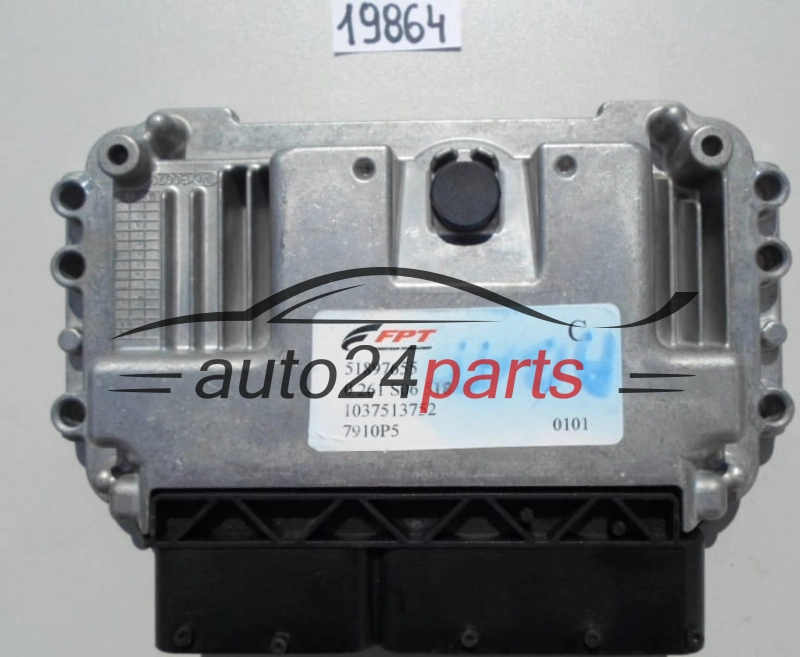 KOMPUTER STEROWNIK SILNIKA FIAT 500 1.4 BOSCH 0 261 S06 518, 0261S06518, 51897655, 1037513752