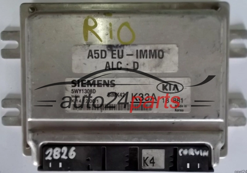 calculateur moteur pour kia rio 1.5
