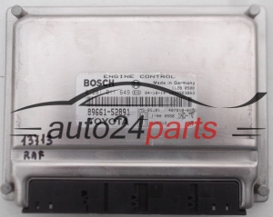 KOMPUTER STEROWNIK SILNIKA TOYOTA YARIS 1.4 D4D 1ND-TV BOSCH 0281011649, 0 281 011 649, 8966152891, 89661-52891, 4079180291, 407918-0291 - 