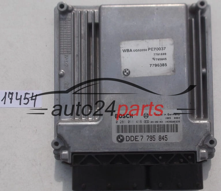 ECU CENTRALITA DE MOTOR BMW BOSCH 0 281 011 416