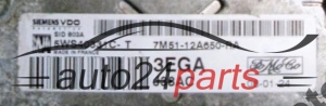 ECU ENGINE CONTROLLER  FORD 2.0 TDCI  FoMoCo 7M51-12A650-RA