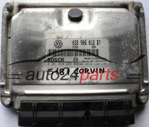 CENTRALINA DO MOTORE SEAT LEON TOLEDO 1.9 TDI AHF 038 906 012 BT, 038906012BT, BOSCH 0 281 010 229, 0281010229