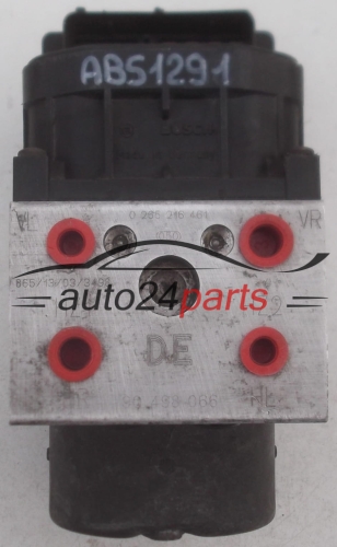 POMPE HYDRAULIQUE ET CALCULATEUR dABS OPEL ASTRA G ZAFIRA BOSCH 0 265 216 461, 0265216461, 90 498 066, 90498066, 0 273 004 209, 0273004209 
