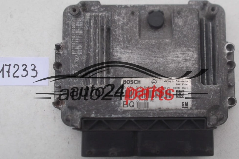 MOTORSTEUERGERÄT ECU STEUERGERAT OPEL ASTRA ZAFIRA 1.9 CDTI BOSCH 0 281 012 548, 0281012548, GM 55 198 921 BQ, 55198921BQ, 55198921