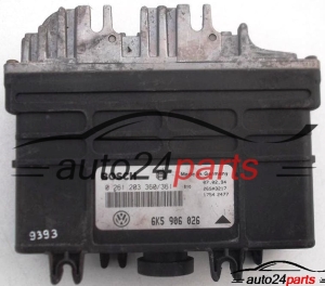 CENTRALINA MOTORE SEAT IBIZA 1.4, BOSCH 0 261 203 360/361, 0261203360/361, 6K5 906 026, 6K5906026