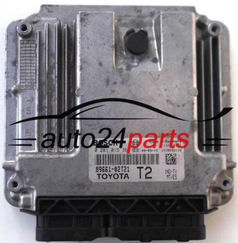 ECU ENGINE CONTROLLER TOYOTA AURIS 1.4 D-4D BOSCH 0281015361, 8966102T21