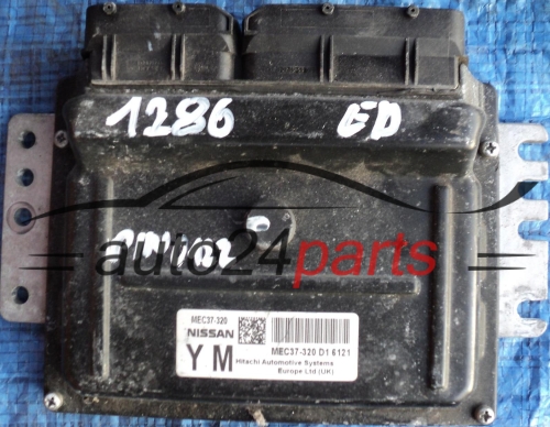 ECU CENTRALITA DE MOTOR NISSAN MICRA 1.2 MEC37-320 YM , MEC37320, MEC37-320 D1 6121 