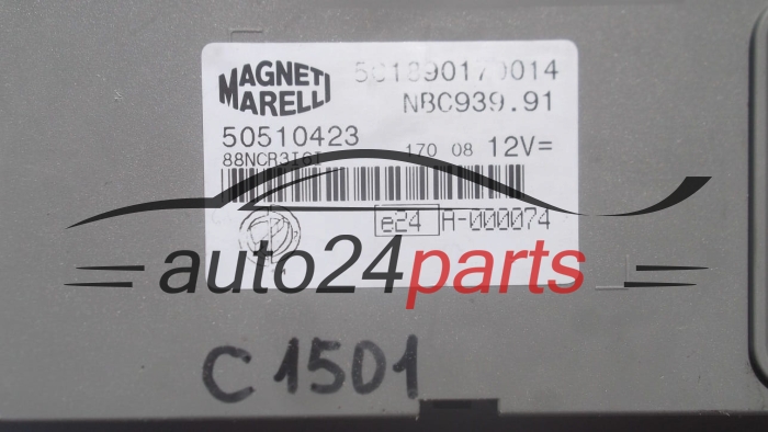 Centralina de comando do sistema confort  BSI ALFA ROMEO 159 Magneti Marelli 50510423, 501890170014