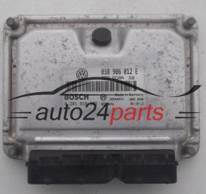 CENTRALINA DO MOTORE SKODA OCTAVIA 1.9 SDI 038906012E, 038 906 012 E, BOSCH 0 281 010 105, 0281010105