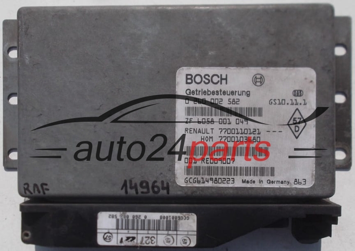 BOSCH 0 260 002 582, 0260002582, 7700110121, 7700103680