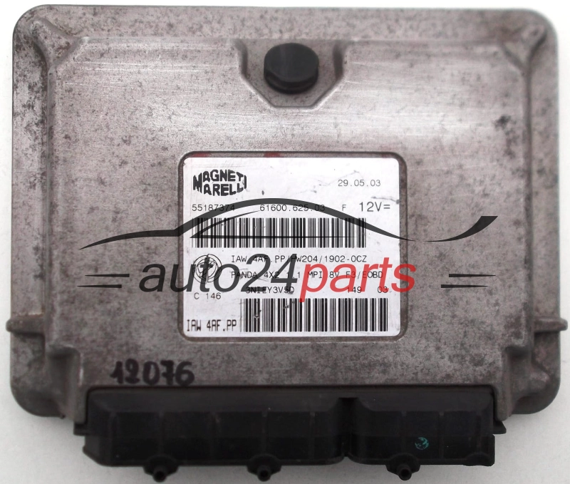 calculateur moteur pour fiat panda