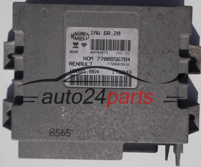 Μονάδα Ελέγχου Κινητήρα RENAULT TWINGO 1.2 MAGNETI MARELLI IAW 6R.20, IAW6R20, 7700856784, 7700865816, 16085.064, 16085064