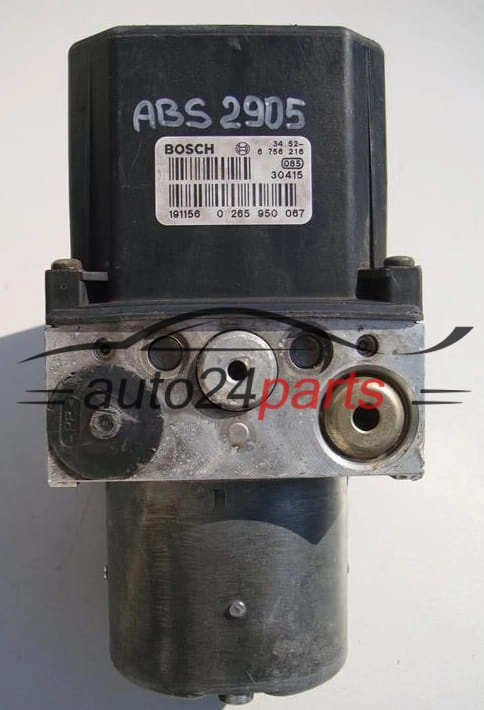 ABS PUMPE BLOCK HYDRAULIKPUMPE STEUERGERÄT BMW X5 BOSCH 0 265 225 146, 0265225146, 3451-6 756 214, 34516756214, 0265950067