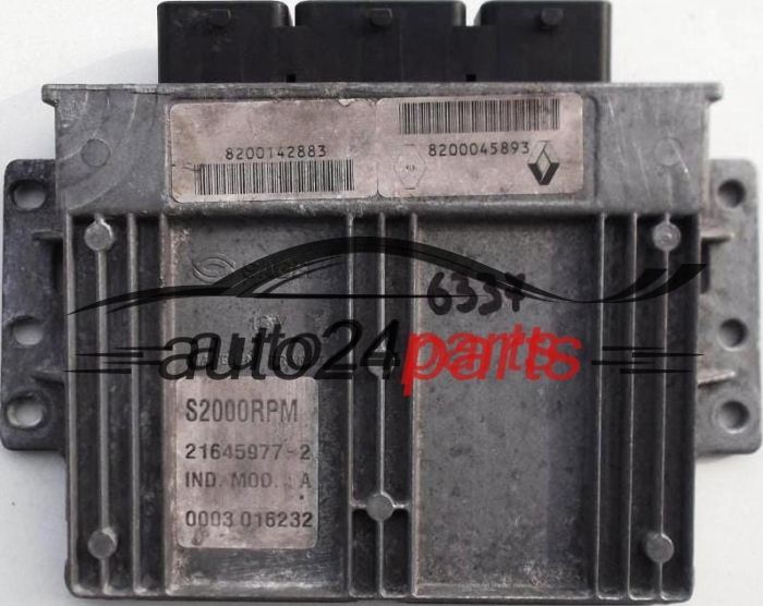 RENAULT LAGUNA 1.6 21645977-2, 216459772, 8200142883, 8200045893