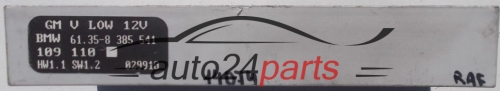 LIGHT CONTROL MODULE BMW 3ER E46 GM V LOW 12V 61.35-8 385 541