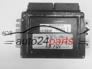 KOMPUTER STEROWNIK SILNIKA VOLVO S40 V40 1.8 16V SIEMENS S110602001F, S110602001 F, S 110 602 001 G, P30614534, 306 16 632 - 1628
