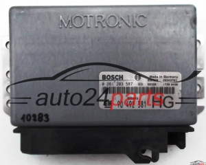 ECU ENGINE CONTROLLER OPEL OMEGA B 2.0, BOSCH 0 261 203 587, 0261203587, 90 492 381 HG, 90492381 HG 