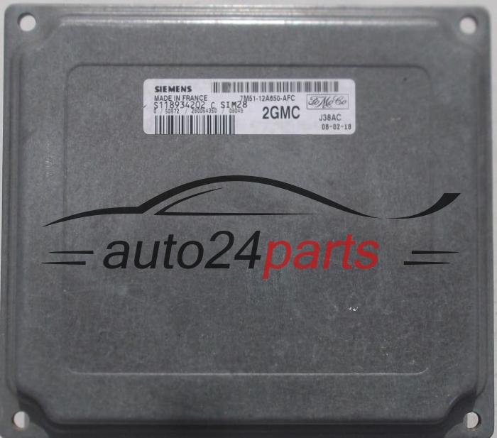 CENTRALINA DO MOTORE FORD FOCUS C-MAX 1.6 SIEMENS S118934202 C