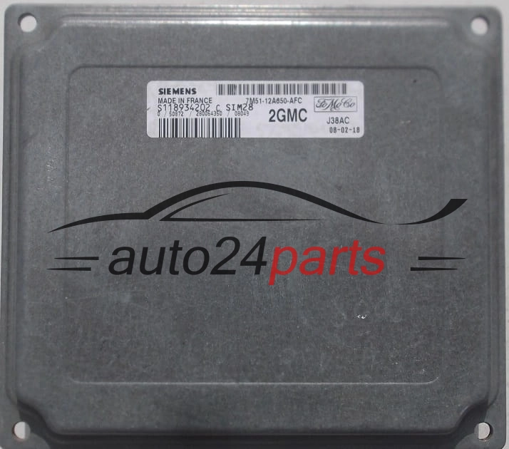 CENTRALINA DO MOTORE FORD FOCUS C-MAX 1.6 SIEMENS S118934202 C