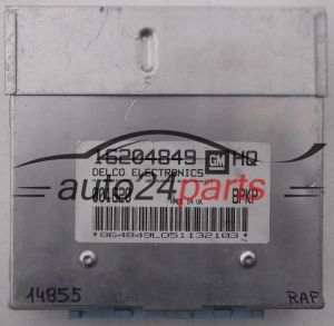 ECU CENTRALITA DE MOTOR OPEL VECTRA A DELCO 16204849 HQ, 16204849HQ, 001620, BPKP