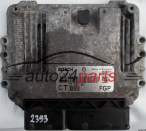 MOTORSTEUERGERÄT ECU STEUERGERÄT OPEL ASTRA ZAFIRA 1.9 CDTI BOSCH 0 281 012 710, 0281012710, GM 55 202 384 CT, 55202384 CT, 1039S10806