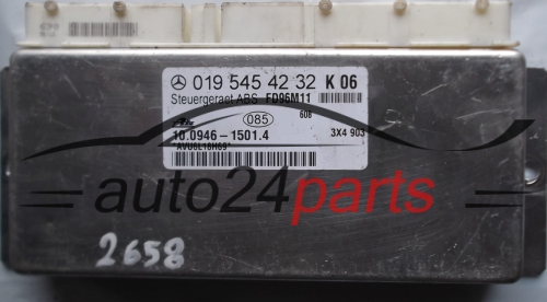 ABS STEUERGERAT MERCEDES W202 0195454232, 019 545 42 32, ATE 10.0946-1501.4