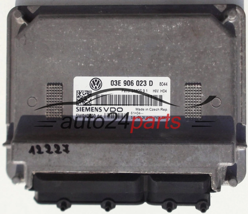 calculateur moteur pour skoda fabia, vw volkswagen polo, seat ibiza 1.2